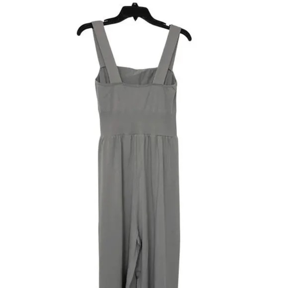 OQQ Women's Romper Sleeveless Square Neck Wide Leg, Sz Small, NWOT - Picture 5 of 7